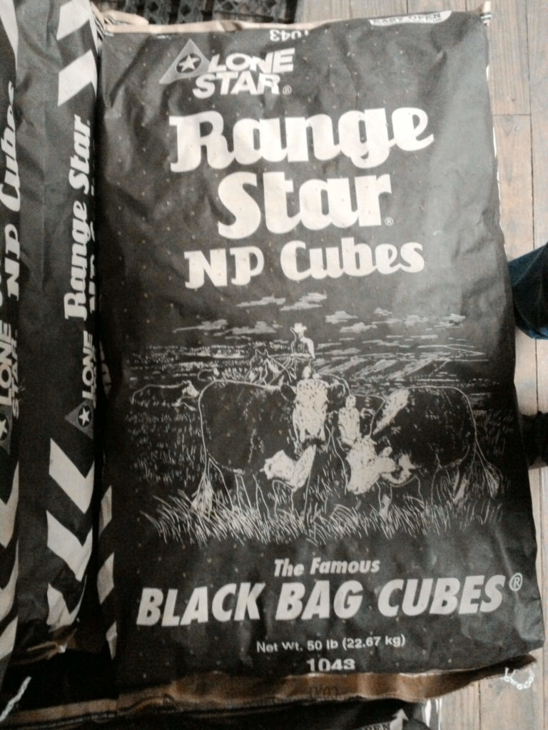 LONE STAR BLACK BAG CUBES Griffin Feed Company